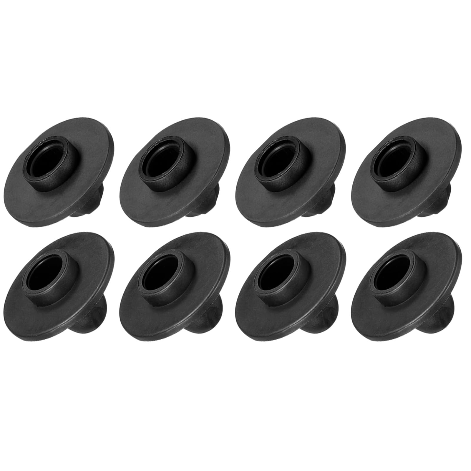 M METERXITY 8 Pack Camping Chair Foot - Non-slip Stool Feet Replacement, Apply to Camping/Fishing/Picnic (14mm, 15mm Tubing Dia)