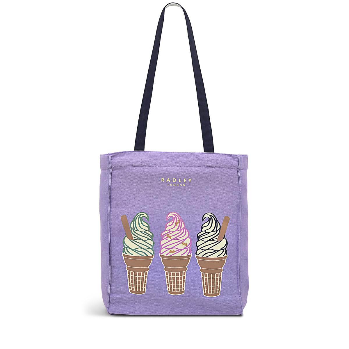 RADLEY London Womens Pierside - Responsible - Small Canvas Tote Shoulder Bag in Lavender