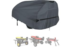 SELUGOVE Log Splitter Cover for 15-22 Ton Gas-Powered and Electric-Powered Horizontal Log Splitters. Waterproof Outdoor All-Weather - Thickened and Tear-Resistant, Dustproof, Rainproof and UV-Proof