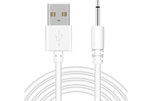 2.7Ft USB DC Charging Cable 2.5mm DC Charger Cord Fast Charging Replacement Cable