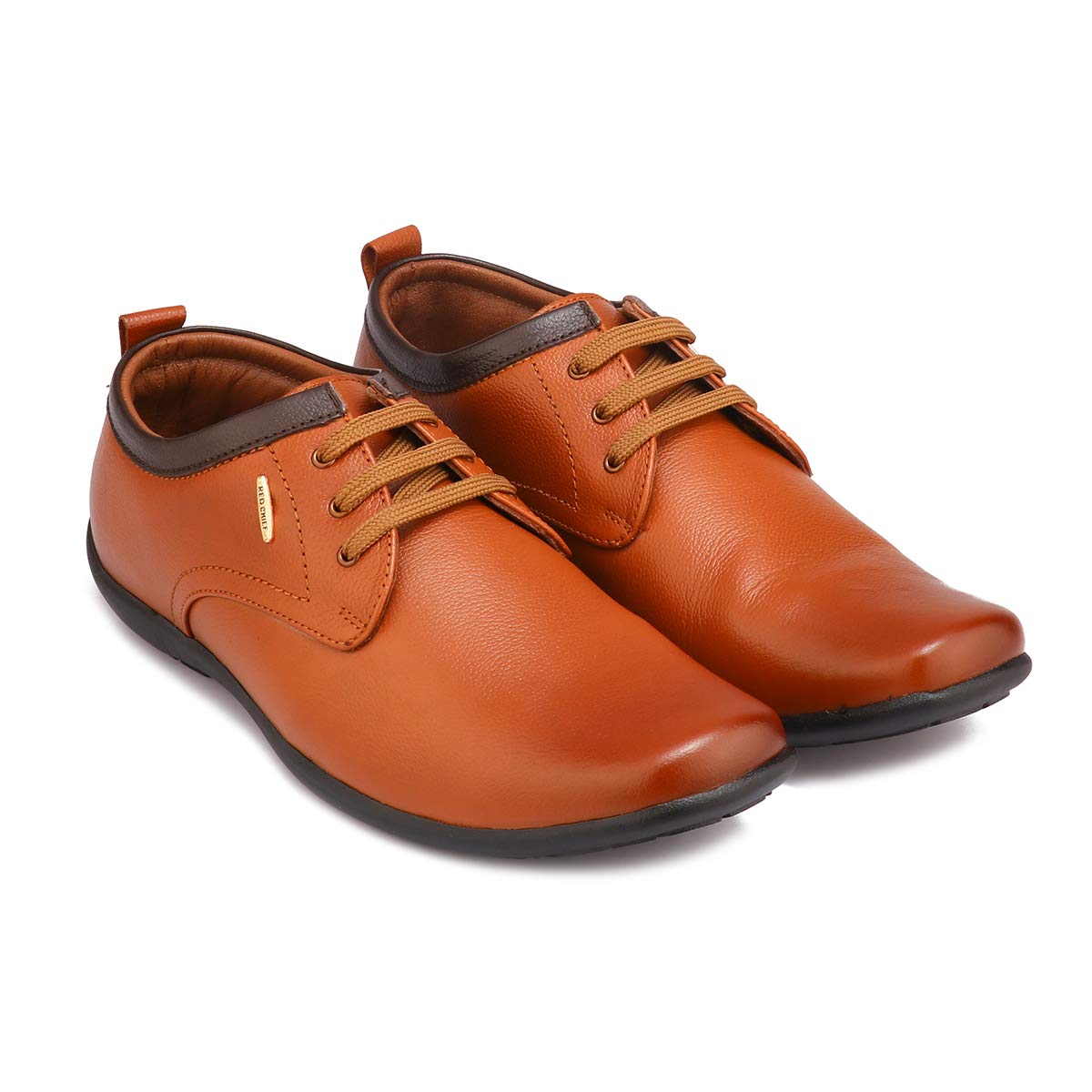Buy Red Chief Tan Leather Formal Shoes for Men at Amazon.in