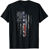 Cummins Family American Flag T-Shirt