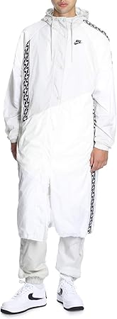 nike taped woven long jacket