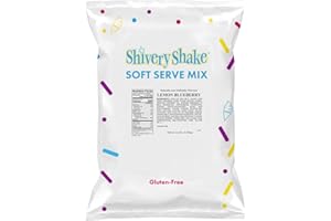 Shivery Shake Lemon Blueberry Soft Serve Ice Cream Mix