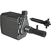 Danner Manufacturing, Inc. Supreme Model 12, Aqua-Mag 1200 GPH Air Fractionating Water Pump for Aquariums, 06012