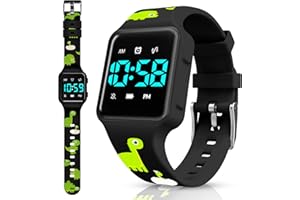 VTAIGE Potty Training Watch for Toddlers & Kids with Countdown, Flashing Lights, Fun Music or Vibration Alerts - Waterproof Interactive Toilet Training Reminder for Boys & Girls Ages 2-9