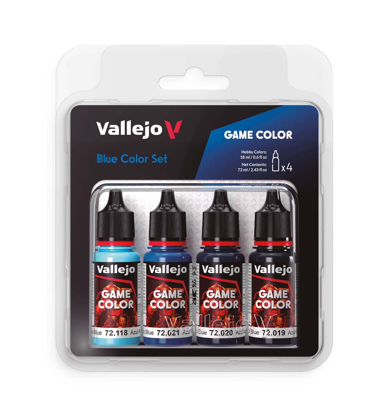Vallejo AV Game Color Set - Blue Colors (x4)