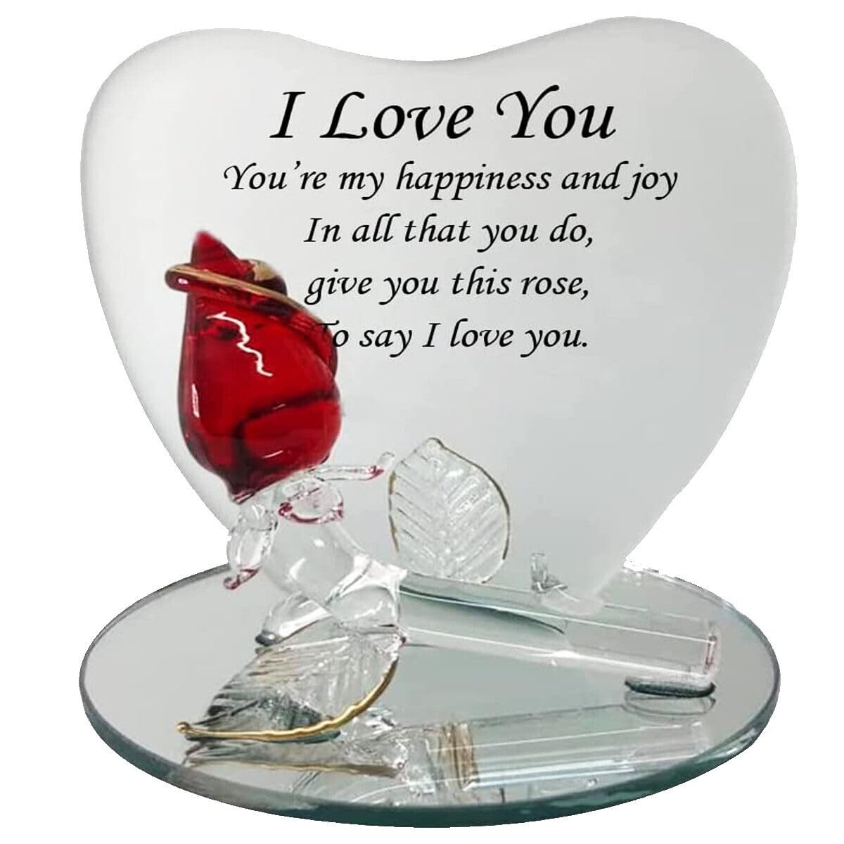 SAFRI I love you gift girlfriend boyfriend gf bf husband wife mum her him birthday christmas anniversary valentines day Gifts mother's day present (I Love You)