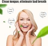 MR LION Tongue Brush Scraper 3 Pack - Fight Bad Breath - Blue Green Red view 7