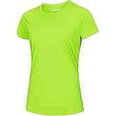 MAGCOMSEN Women's Short Sleeve T-Shirts UPF 50+ Sun Protection Quick Dry Athletic Running Workout Rash Guard Tops