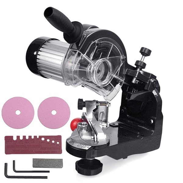 VEVOR ELECTRIC CHAINSAW SHARPENER, 230W PROFESSIONAL MULTI-ANGLE ADJUSTABLE...
