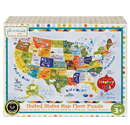 Gibby & Libby Hip Hip Hooray It's The USA Puzzle by C.R. Gibson