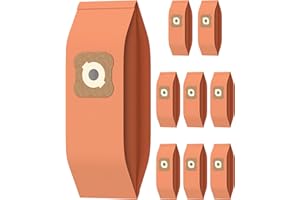 BORGODF 9 Pack Vacuum Bags Fit for Kirby G3,G4,G5,G6,G7,Gsix, Ultimate G 197394 Sentria Diamond, Compatible with Kirby Part #197294 197289 197301 Micron Magic Replacement Dust Bag