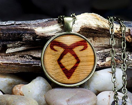 Shadowhunters inspired, Angelic Power Rune - Customizable Pendant Necklaces and Key chains - 1" round , silver or bronze
