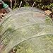 10x12Ft Mosquito Bug Insect Bird Fine Mesh Net Barrier Hunting Blind Garden Screen Netting for Protect Your Plant Fruits Flower