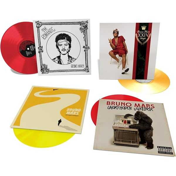 Amazon.com: Bruno Mars Complete Discography Exclusive Limited