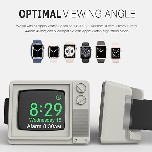 MayFull M1 Charger Stand Compatible with Apple Watch Series 8/7/6