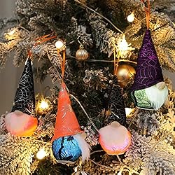 Ukraine Lighted Christmas Ornaments Gnomes - Lucky
