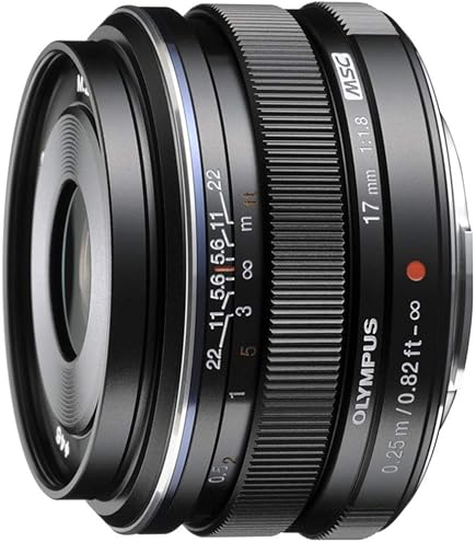 Amazon.com : OM SYSTEM Olympus M. Zuiko 17mm f/2.8 Lens (Black