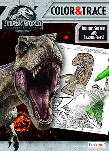 Bendon Color and Trace, Jurassic World Fallen Kingdom