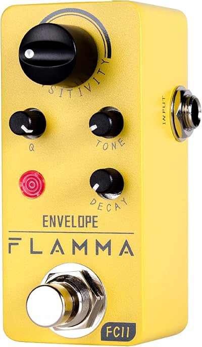 Flamma FC11 Auto Wah Pedal Envelope Filter for Guitar and Bass