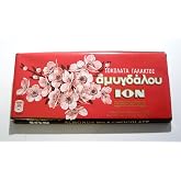 ION Greek Traditional Chocolate with Almonds - 5 Bars X 100g