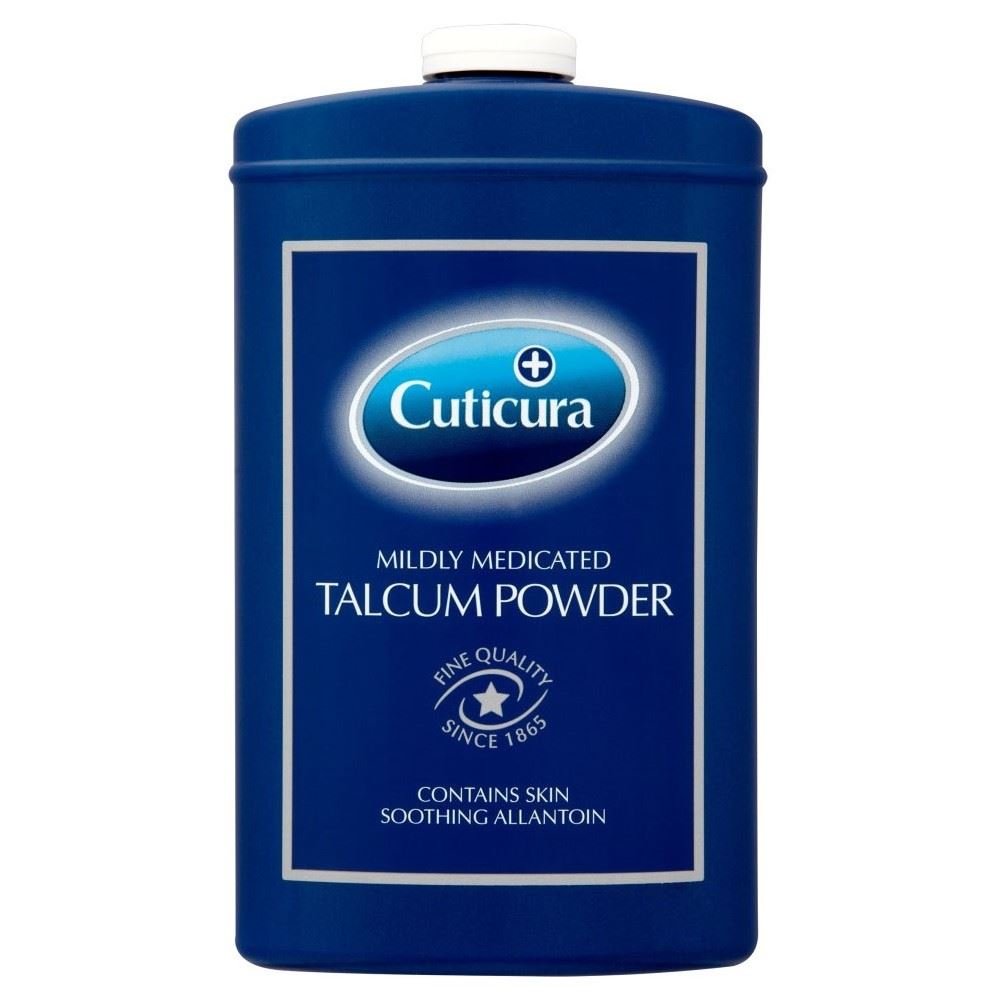 Cuticura Mildly Medicated Talcum Powder (250g) - Pack of 6