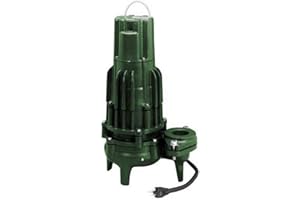 Zoeller 295-0004 230-Volt 2 Horse Power Model E295 High Head Waste Mate Non-Automatic Cast Iron Single Phase Submersible Sewage/Effluent Pump