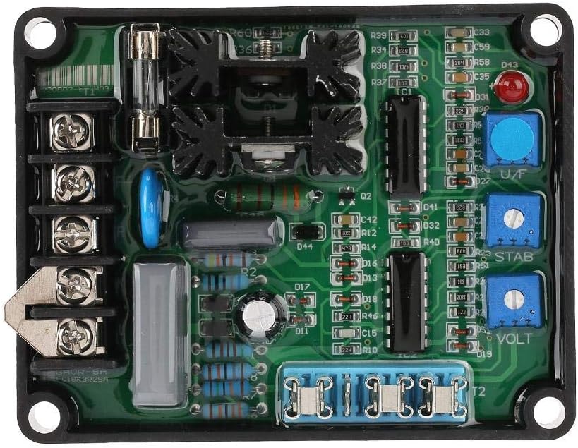 8A mp Fuse Programmable Input Voltage Regulator Genset, Under Frequency