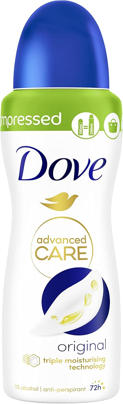 Dove Advanced Care Original Anti-perspirant Deodorant Spray 72H Moisturising