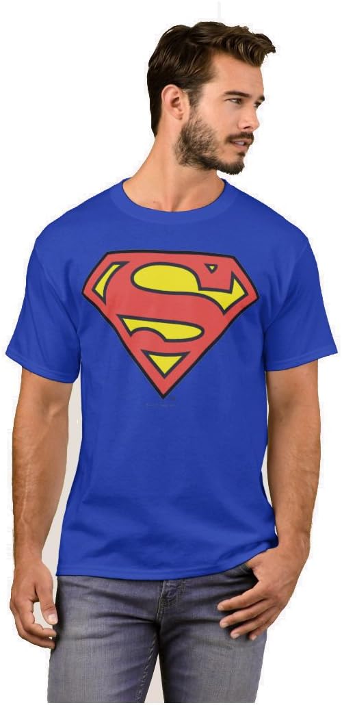Smartees Men's Printed Regular fit T-Shirt (1014_Blue X-Large)