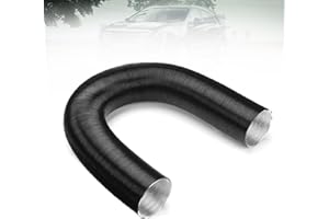ZDHQLHJ 60mm Aluminum Ducting Foil Car Diesel Preheater Pipe - Air Inlet & Outlet Hose for Webasto Dometic Planar Air Parking Heater (30cm-60cm)!