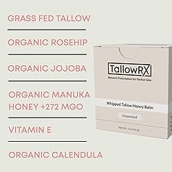 TALLOWRX 100% Grass-Fed Tallow Balm – Pure