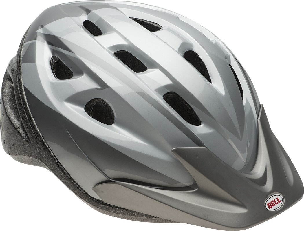 Photo 1 of BELL Adult Silver Ti Fang Rig Helmet, Silver Titanium Fang (7107135)