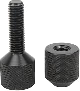 Hosit 2 Hole Flange Alignment Pin Set Aluminum Black Oxidation Resistant 2 Pins view 9
