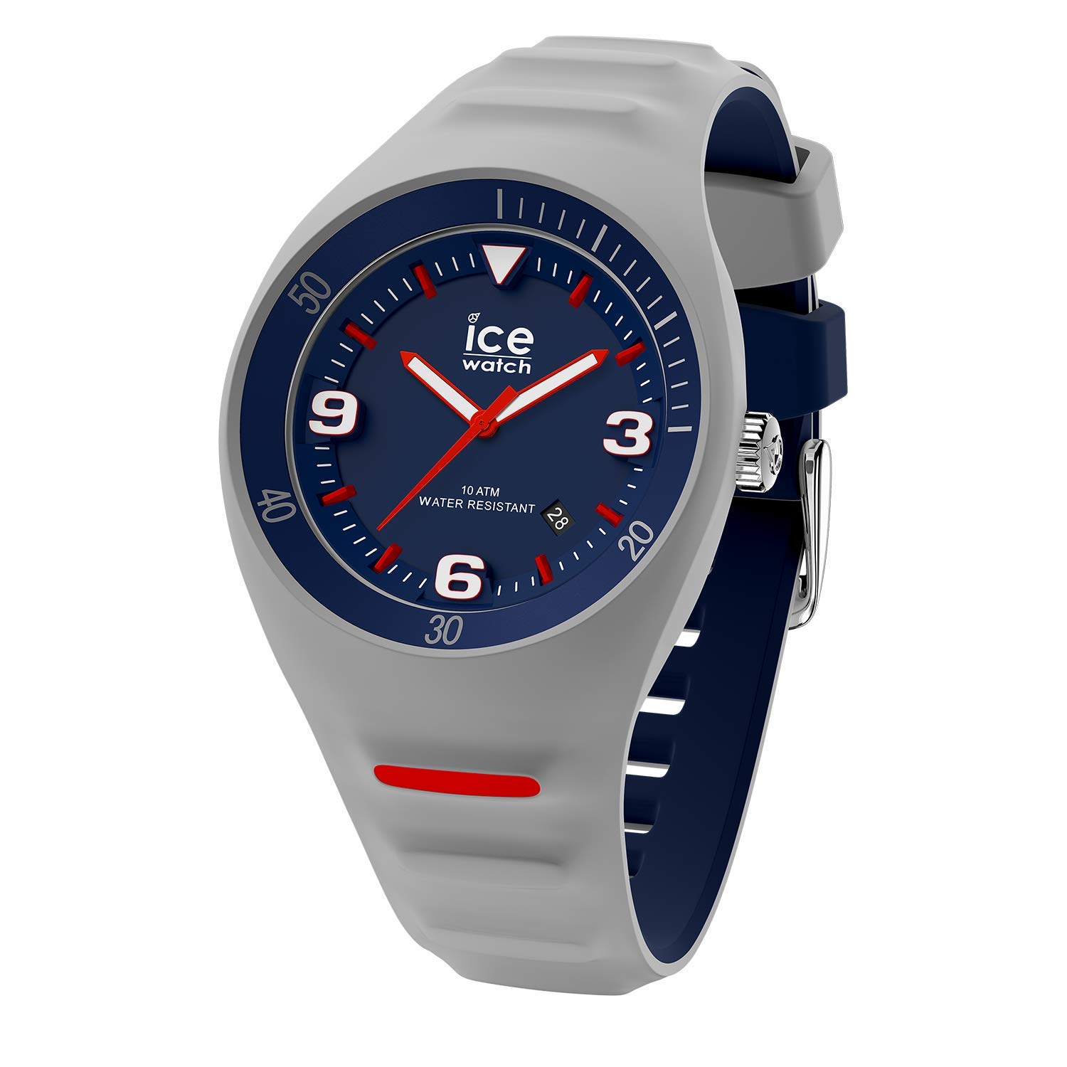 ICE-WATCH - P. Leclercq Grey blue - Men's wristwatch with silicon strap - 018943 (Medium)