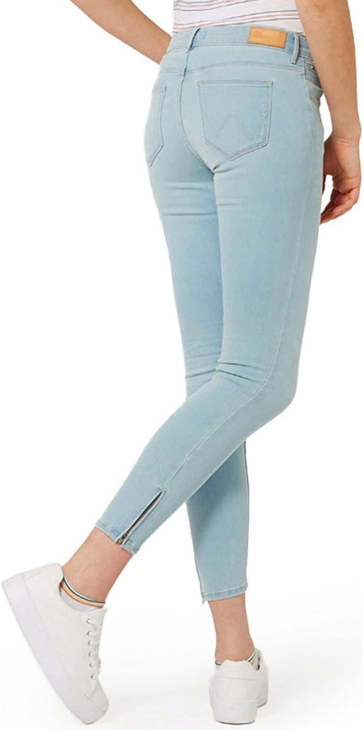 womens wrangler skinny jeans