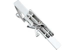 HAWSON 2 inch/ 2.2 inch Tie Clip for Men, Novelty Tie Bar Clip for Men and Boys, Interesting Tie Clip for Party