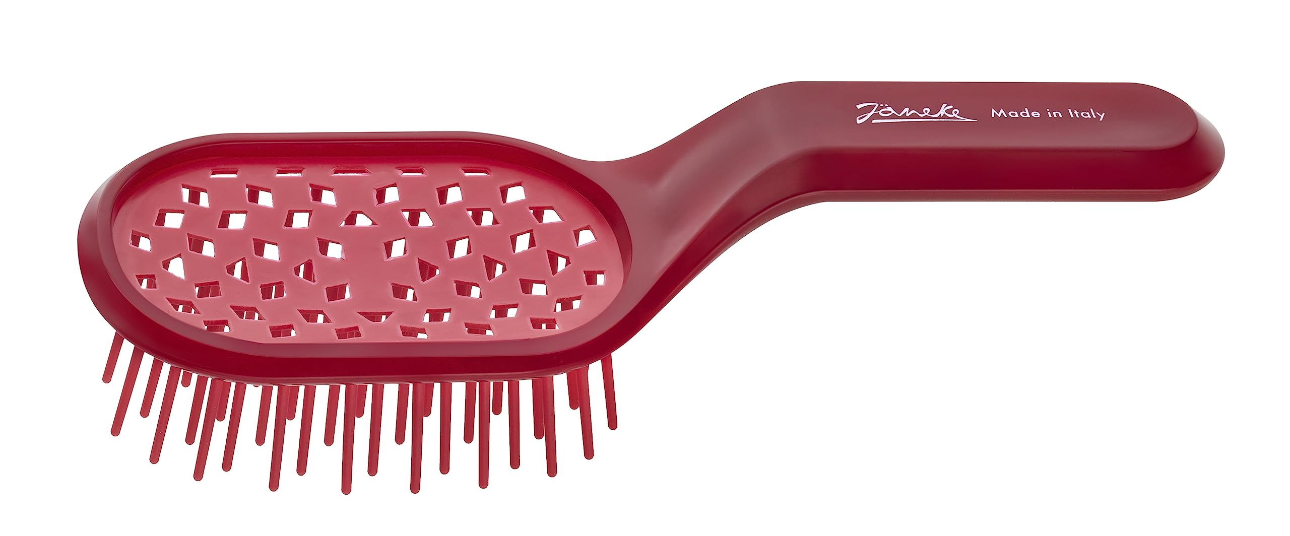 Janeke Curvy Bag Air Vent Brush Pink