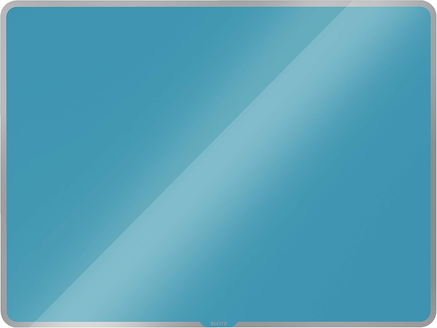 Leitz Magnetic Glass Whiteboard, 800 x 600, Cosy Range, Calm Blue, 70430061, 800 x 600 mm
