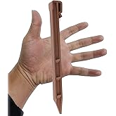 Asoleo Garden Landscape Stakes 25 Pcs,10 Inch Lawn Edging Plastic Stakes for Outdoor Decorations,Edging & Terrace Board-Brown