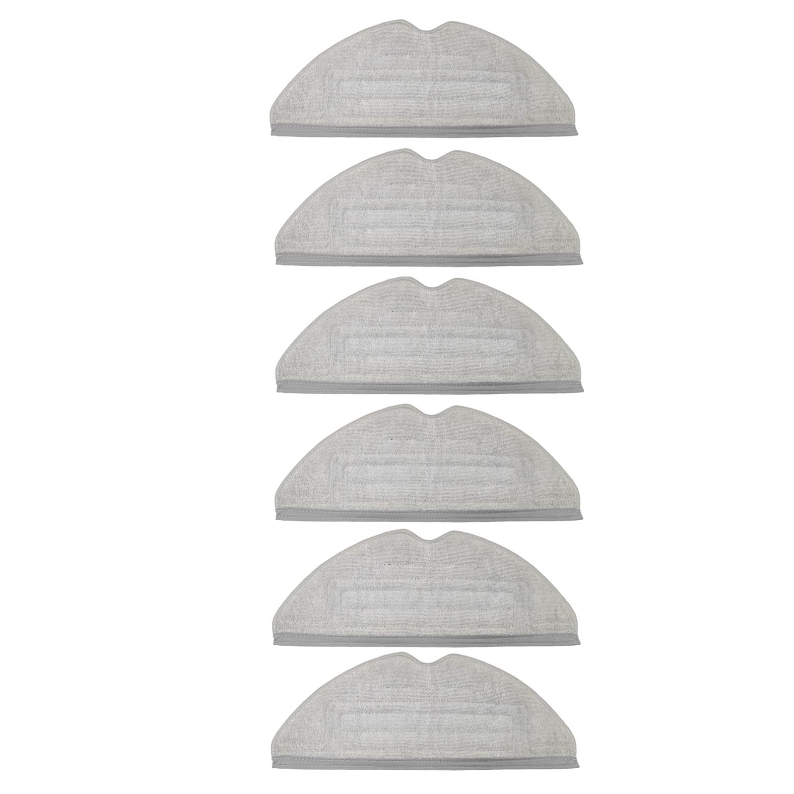 Roboparts Microfibre Wipes for Roborock S8 / S8+ / S7 MaxV / S7 MaxV Plus / S7 MaxV Ultra - Antibacterial - Odour Repellent - Mop Accessory Set (6 Pieces)