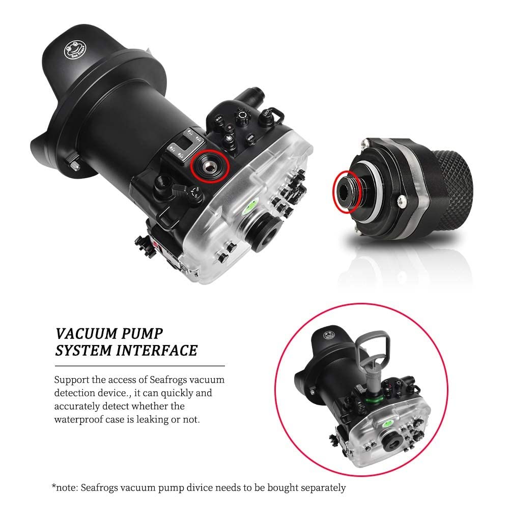 Seafrogs Underwater Housing for Canon EOS R5 +WA005A 6