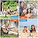 Yoozon Upgraded Selfie Stick Tripod Bluetooth, Phone & Camera Tripod Selfie Stick with Wireless Remote Shutter for Gopro,Action Cameras, iPhone Xs MAX/XR/XS/X/Galaxy S9 Plus and More (Black-Black)