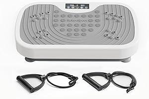 RelaxSport Vibration Plate Exercise Machine, Exercise Equipment for Whole Body, Vibration Plate for Home Fitness and Training