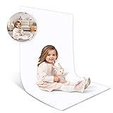 BEIYANG 3.3Ft x 5Ft White Background Cloth for