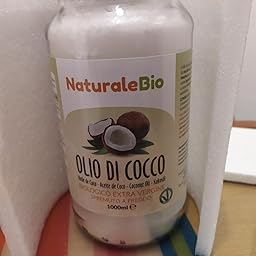 Aceite de coco extra virgen 1000 ml - Crudo y prensado en frío ...