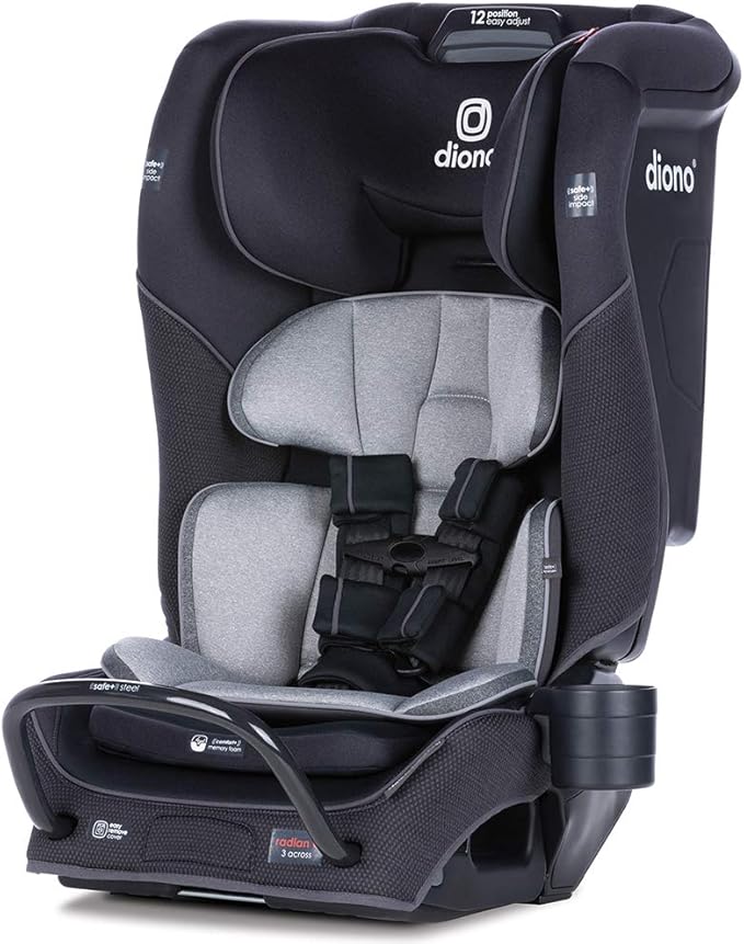 Diono Radian 3QX 4in1 Rear and Forward Facing Convertible Car Seat