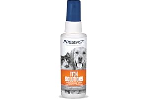 ProSense Itch Solutions Hydrocortisone Spray 4 Ounces, for Dogs and Cats
