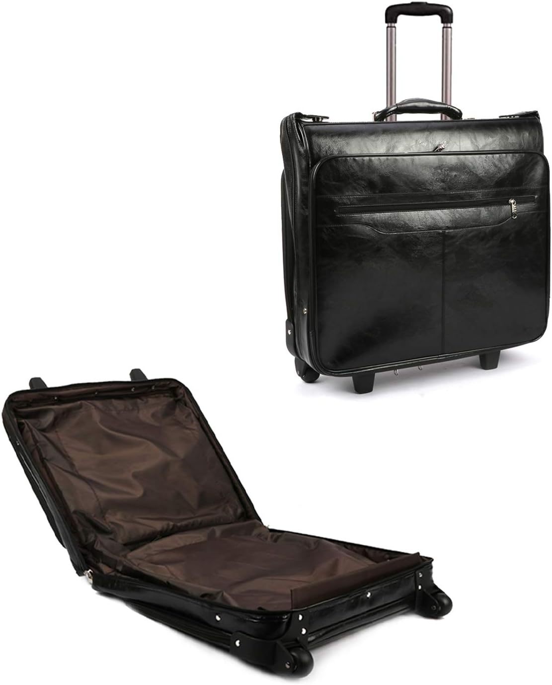 business briefcase on wheels